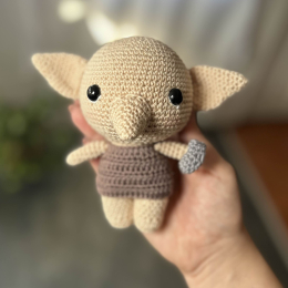 Dobby - 17 cm magas, pamut fonal